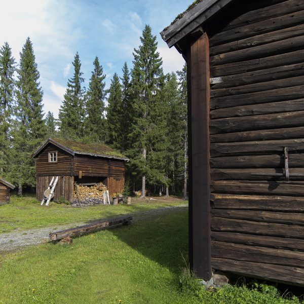 Eldre hus på Grane bygdetun