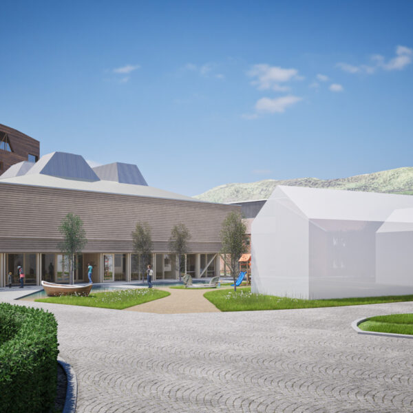 Forslag til utforming nye Vefsn museum i Mosjøen